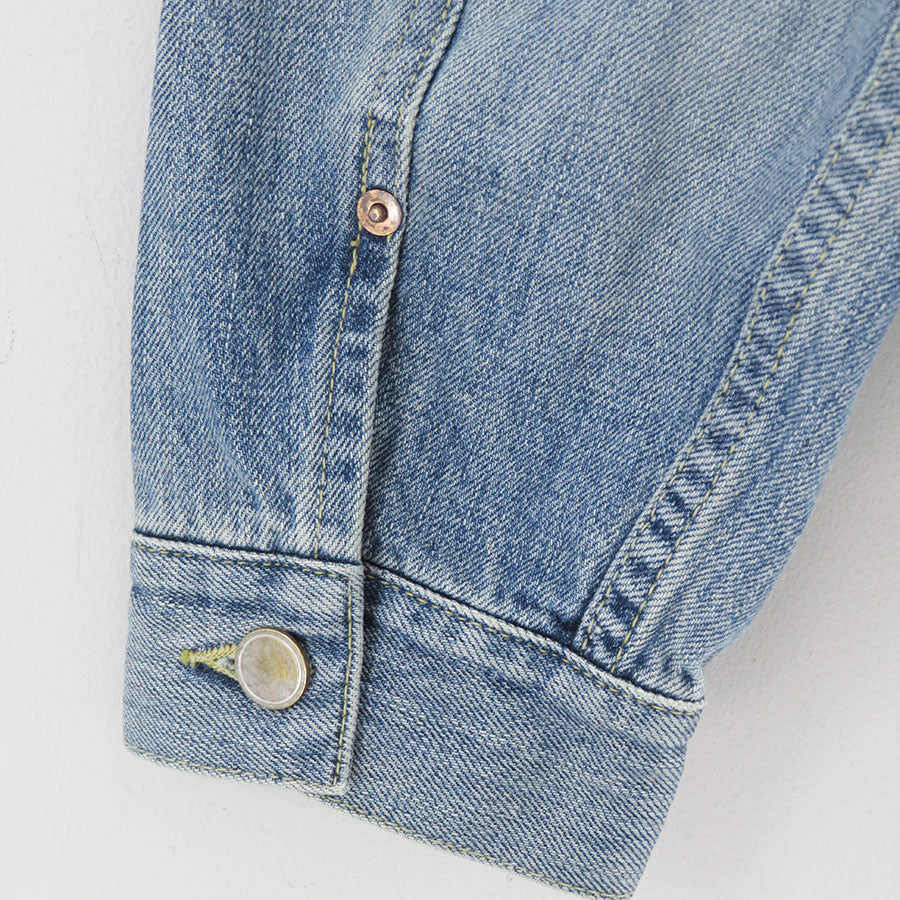 【Unlikely/アンライクリー】<br>Unlikely Time Travel Trucker Jacket 1977Wash <br>U25F-18-0010