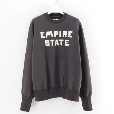【Unlikely/アンライクリー】<br>Unlikely Simple Sweat Crew "EMPIRE STATE" <br>U25F-13-0001