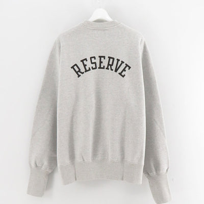 【Unlikely/アンライクリー】<br>Unlikely Simple Sweat Crew "RESERVE" <br>U25F-13-0005