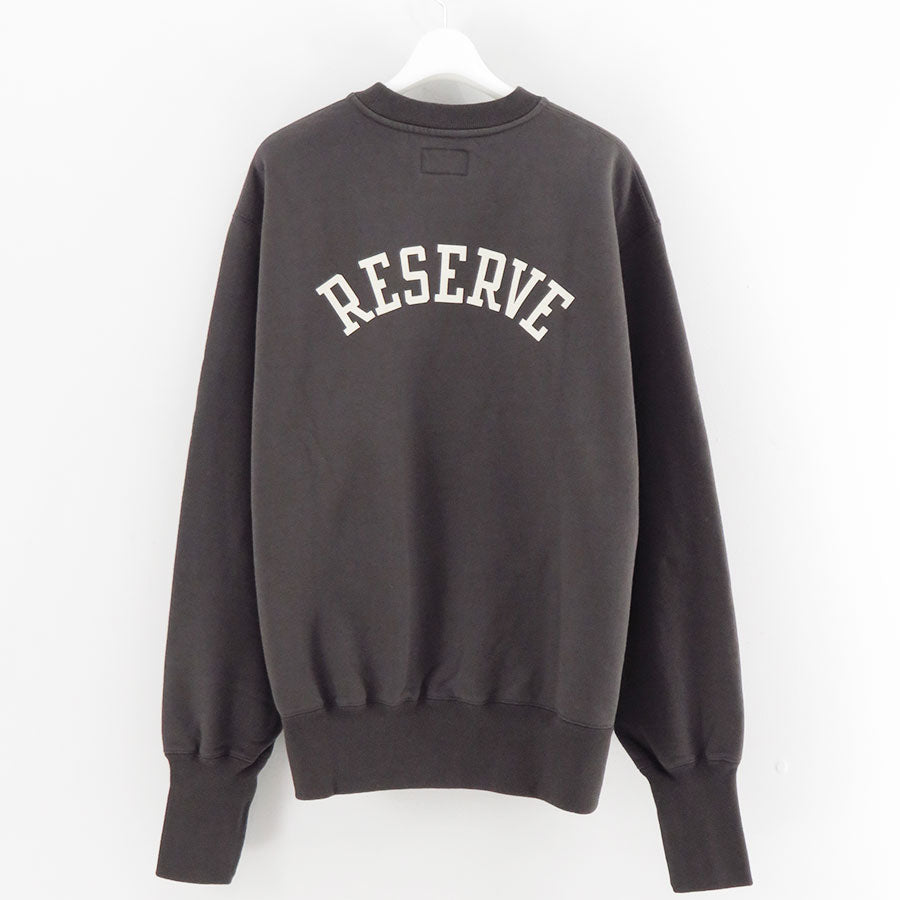 【Unlikely/アンライクリー】<br>Unlikely Simple Sweat Crew "RESERVE" <br>U25F-13-0005