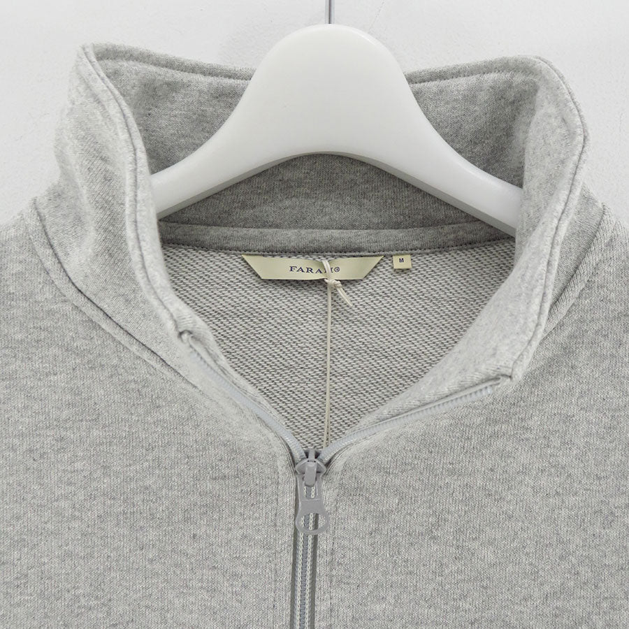 【FARAH/ファーラー】<br>Embroidery Graphic Half Zip Sweatshirt “Classic LOGO” <br>FR0501-M3014