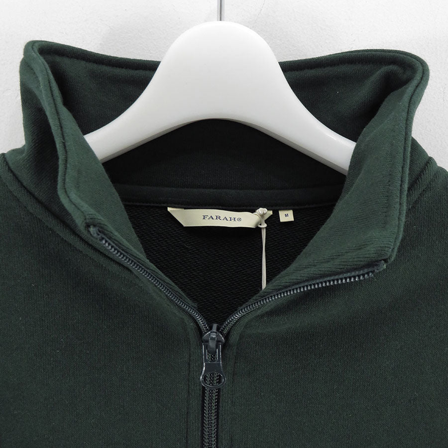 【FARAH/ファーラー】<br>Embroidery Graphic Half Zip Sweatshirt “Classic LOGO” <br>FR0501-M3014