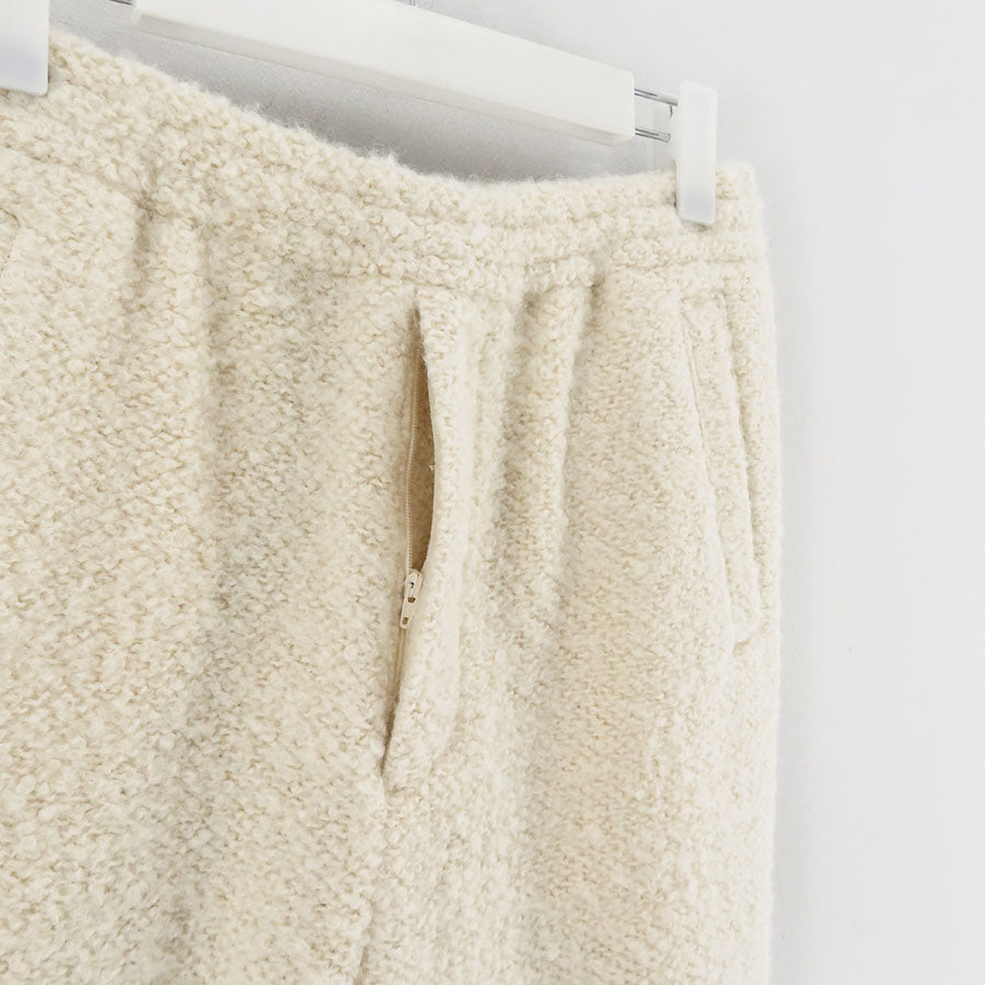 【AURALEE/オーラリー】<br>ALPACA WOOL LENO CLOTH EASY PANTS <br>A23AP02AK