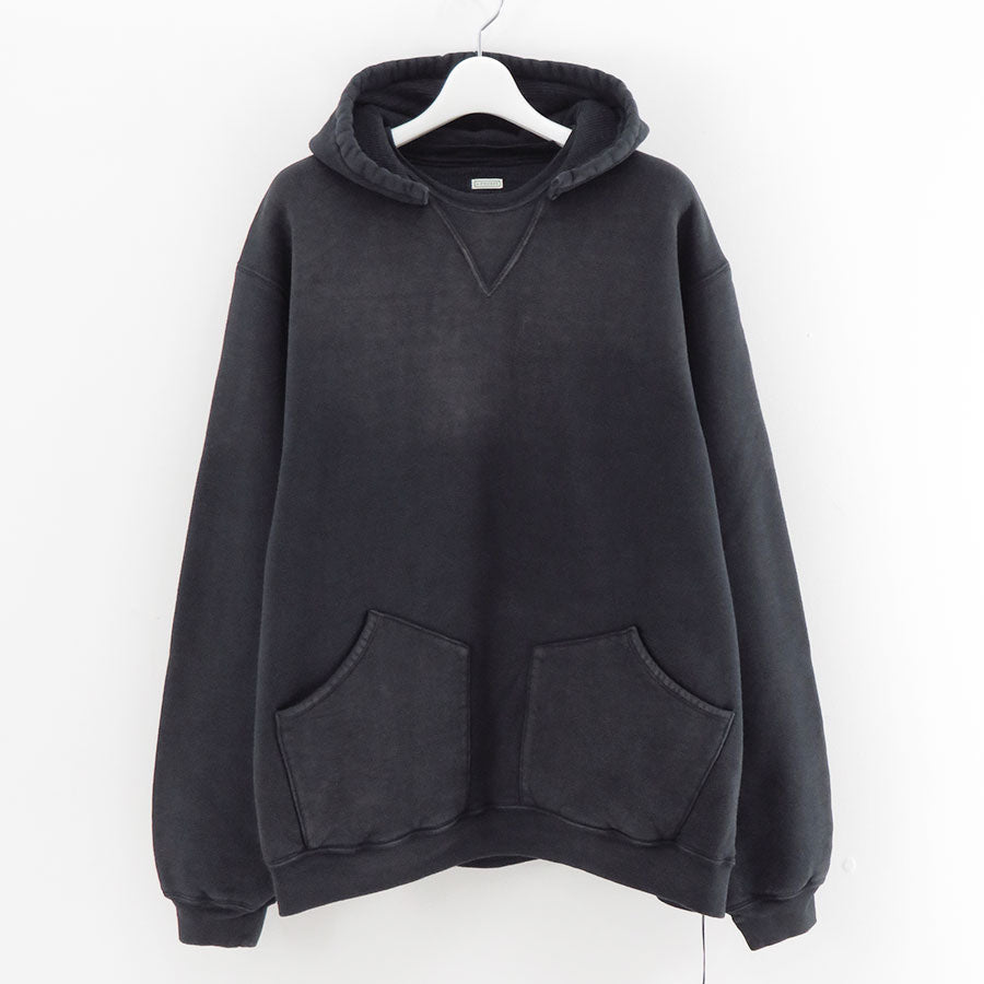 【A.PRESSE/アプレッセ】<br>Vintage Attached Hood Sweat Parka <br>25AAP-05-10