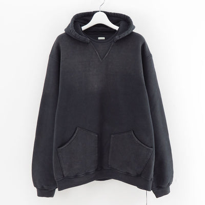 【A.PRESSE/アプレッセ】<br>Vintage Attached Hood Sweat Parka <br>25AAP-05-10