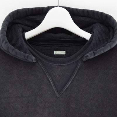 【A.PRESSE/アプレッセ】<br>Vintage Attached Hood Sweat Parka <br>25AAP-05-10