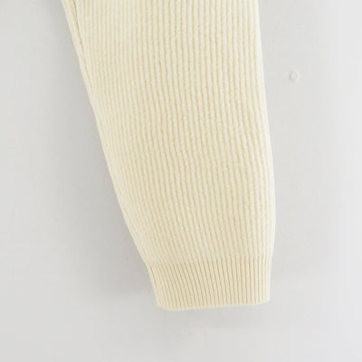 【AURALEE/オーラリー】<br>MILLED FRENCH MERINO RIB KNIT PANTS <br>A23AP03MR