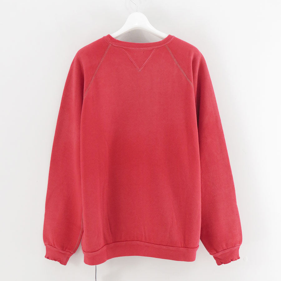 【A.PRESSE/アプレッセ】<br>Vintage Double V Sweatshirt <br>25AAP-05-11
