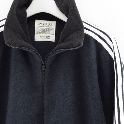 【INSCRIRE/アンスクリア】<br>Fleece Loose Fit Track Jacket <br>I25AW-BC120