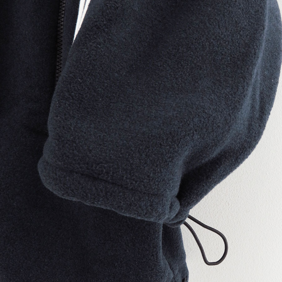 【INSCRIRE/アンスクリア】<br>Fleece Loose Fit Track Jacket <br>I25AW-BC120