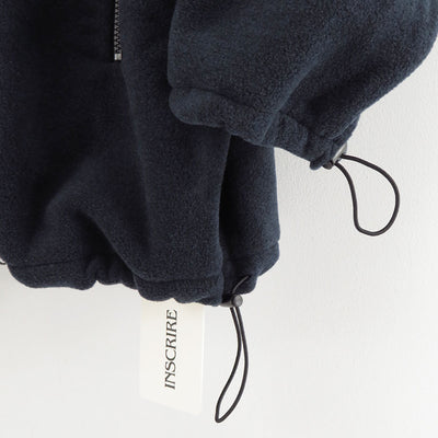 【INSCRIRE/アンスクリア】<br>Fleece Loose Fit Track Jacket <br>I25AW-BC120