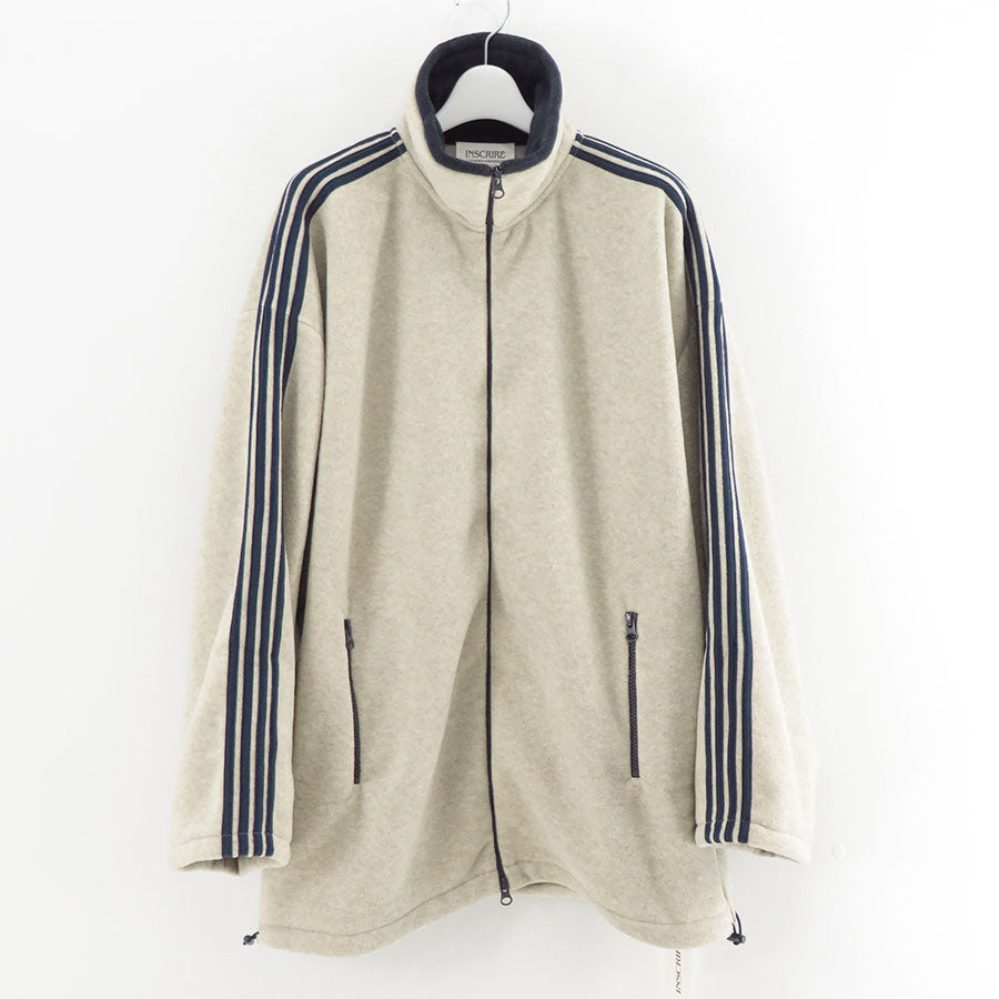 【INSCRIRE/アンスクリア】<br>Fleece Loose Fit Track Jacket <br>I25AW-BC120