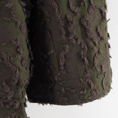 【M A S U/エムエーエスユー】<br>VICK CAMO RIBBON SHIRT <br>M25F9SL003