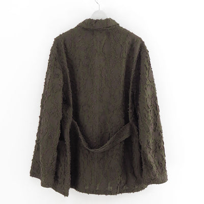 【M A S U/エムエーエスユー】<br>VICK CAMO RIBBON SHIRT <br>M25F9SL003