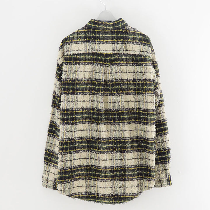 M A S U/エムエーエスユー】SHAGGY PLAID SHIRT M25F9SL006の通販