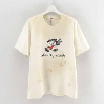 【M A S U/エムエーエスユー】<br>WASTED VICK T-SHIRT <br>M25F9CS012