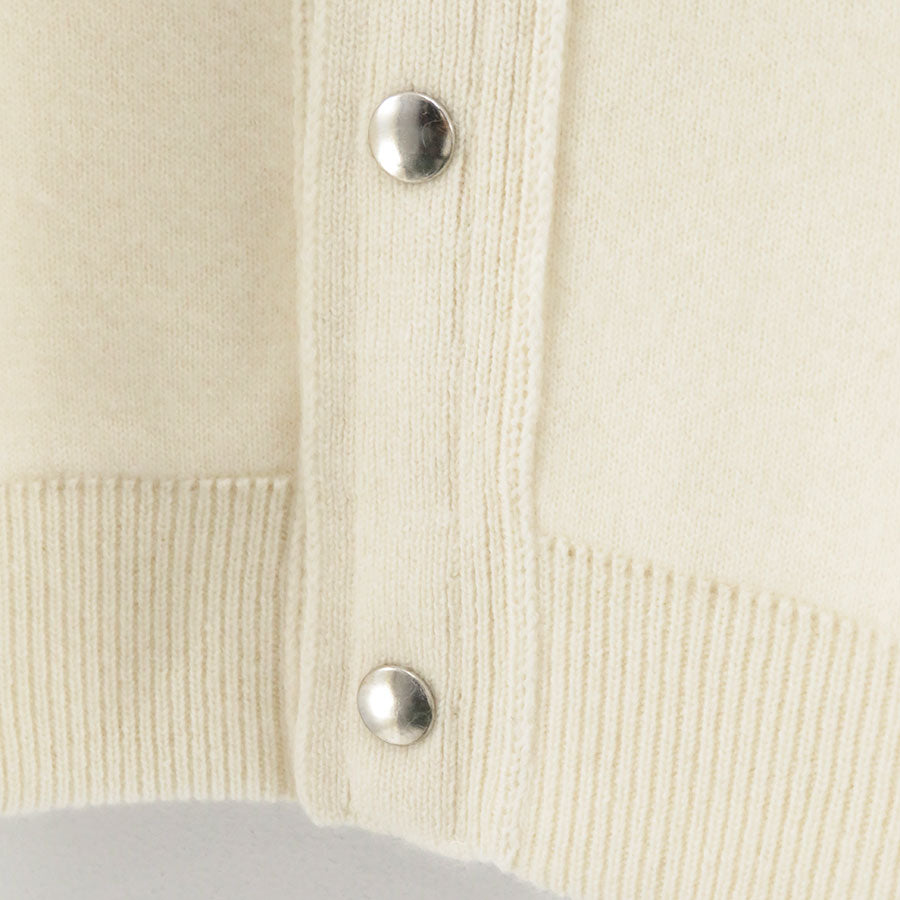 THE RERACS/ザ・リラクス】RERACS SNAP BUTTON KNIT CARDIGAN 23FW