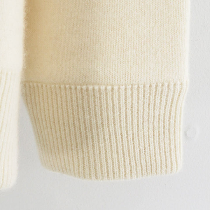 THE RERACS/ザ・リラクス】RERACS SNAP BUTTON KNIT CARDIGAN THE RERACS/ザ・リラクス】RERACS SNAP BUTTON KNIT CARDIGAN