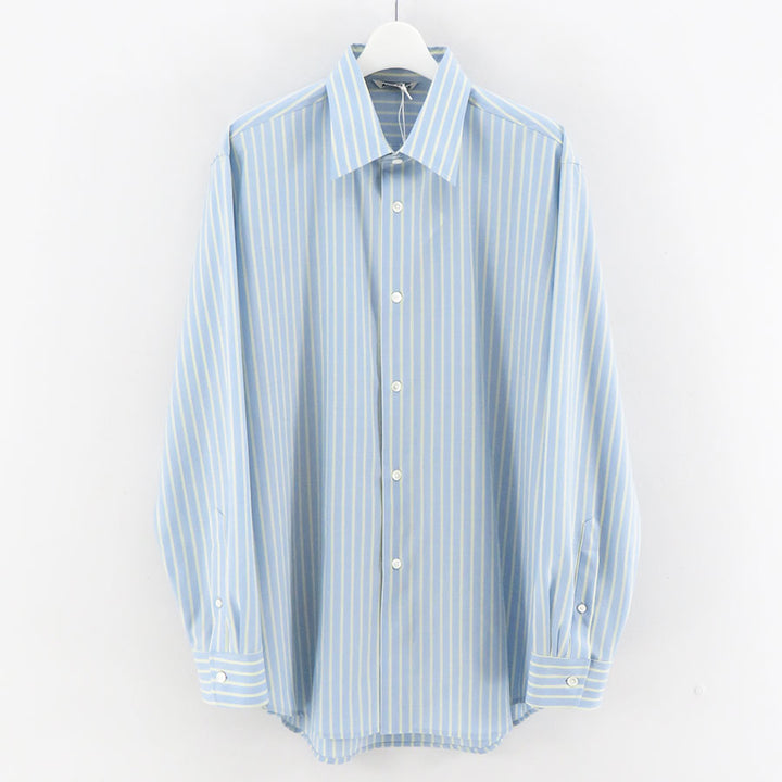 AURALEE/オーラリー】SUPER FINE WOOL STRIPE SHIRT A26SS01WWの通販