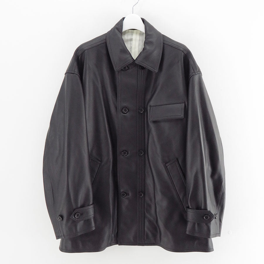 【Graphpaper/グラフペーパー】<br>Sheep Leather Corbusier Jacket <br>GM253-30444