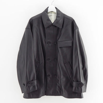 【Graphpaper/グラフペーパー】<br>Sheep Leather Corbusier Jacket <br>GM253-30444