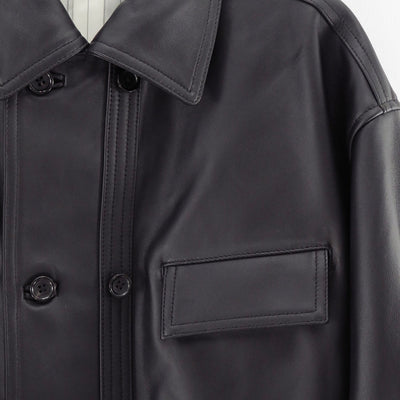 【Graphpaper/グラフペーパー】<br>Sheep Leather Corbusier Jacket <br>GM253-30444