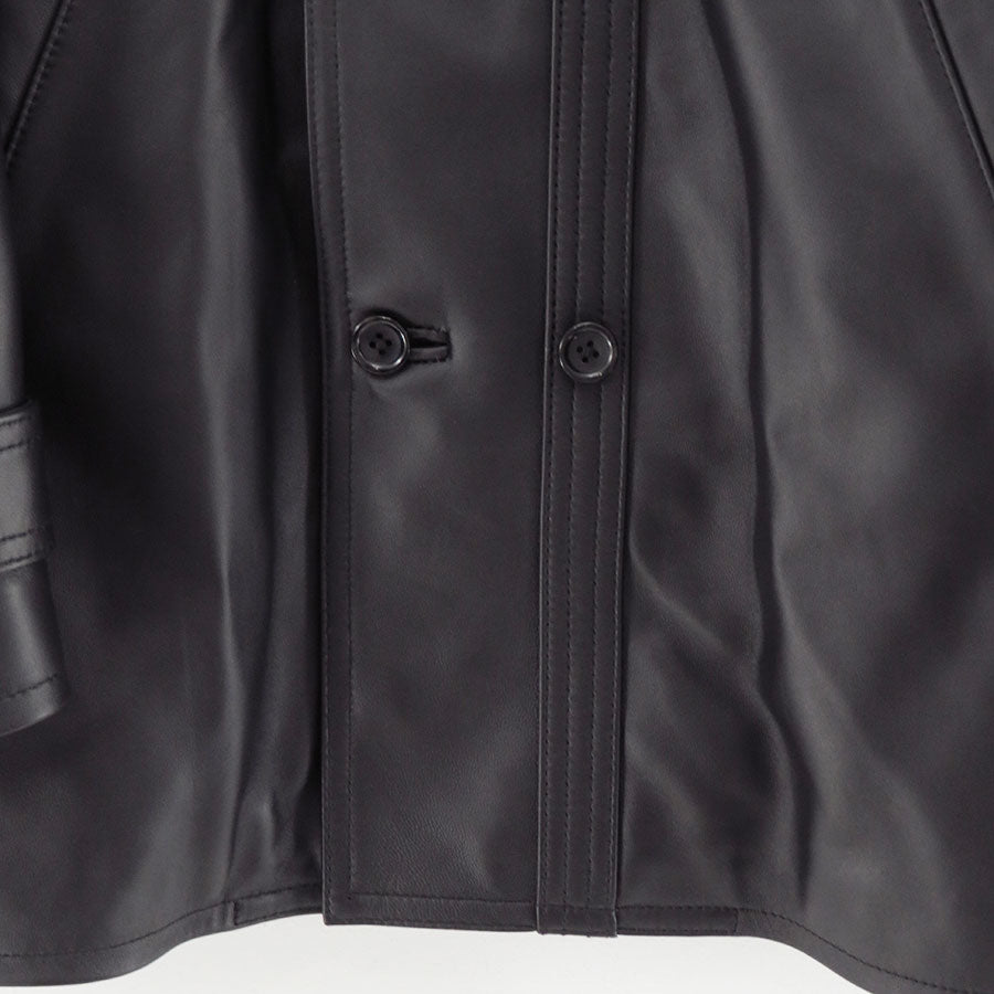 【Graphpaper/グラフペーパー】<br>Sheep Leather Corbusier Jacket <br>GM253-30444