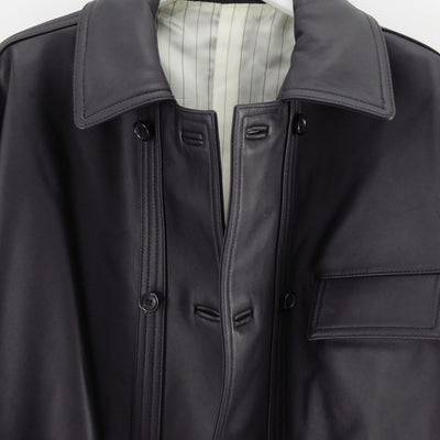 【Graphpaper/グラフペーパー】<br>Sheep Leather Corbusier Jacket <br>GM253-30444