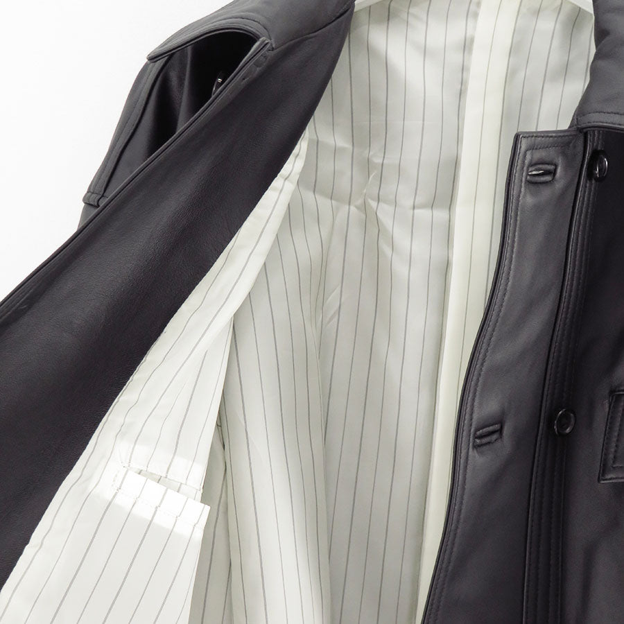 【Graphpaper/グラフペーパー】<br>Sheep Leather Corbusier Jacket <br>GM253-30444