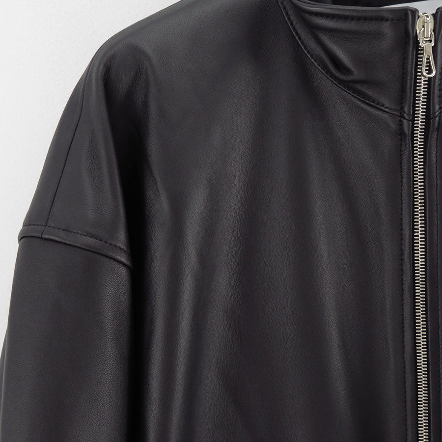 【Graphpaper/グラフペーパー】<br>Sheep Leather Track Blouson <br>GM253-30445