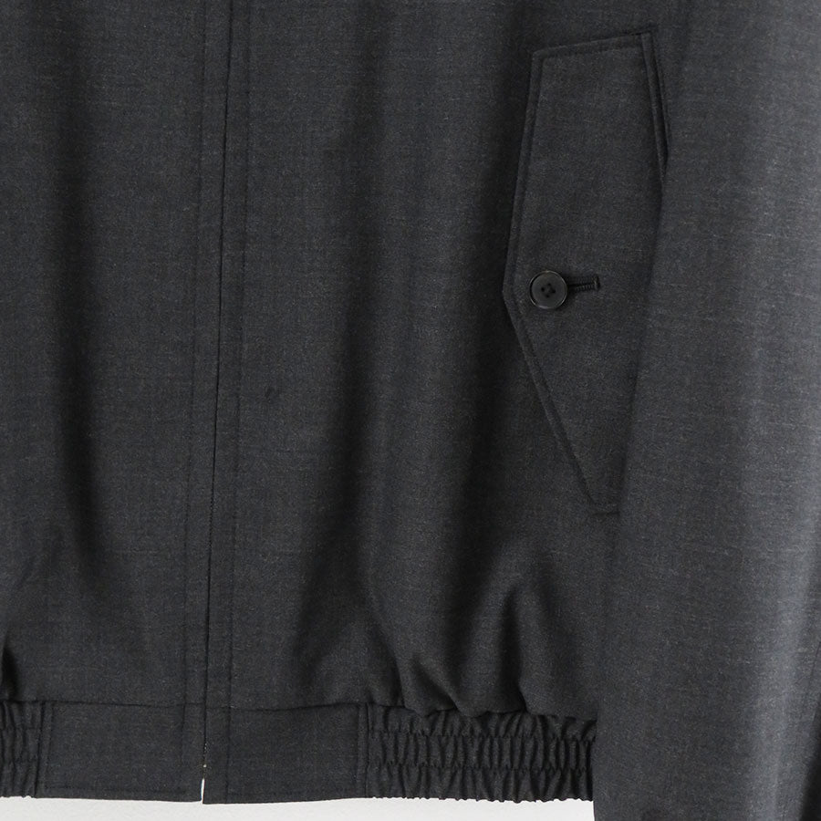 AURALEE/オーラリー】ULTRA FINE TROPICAL WOOL ZIP BLOUSON A26SB01MT