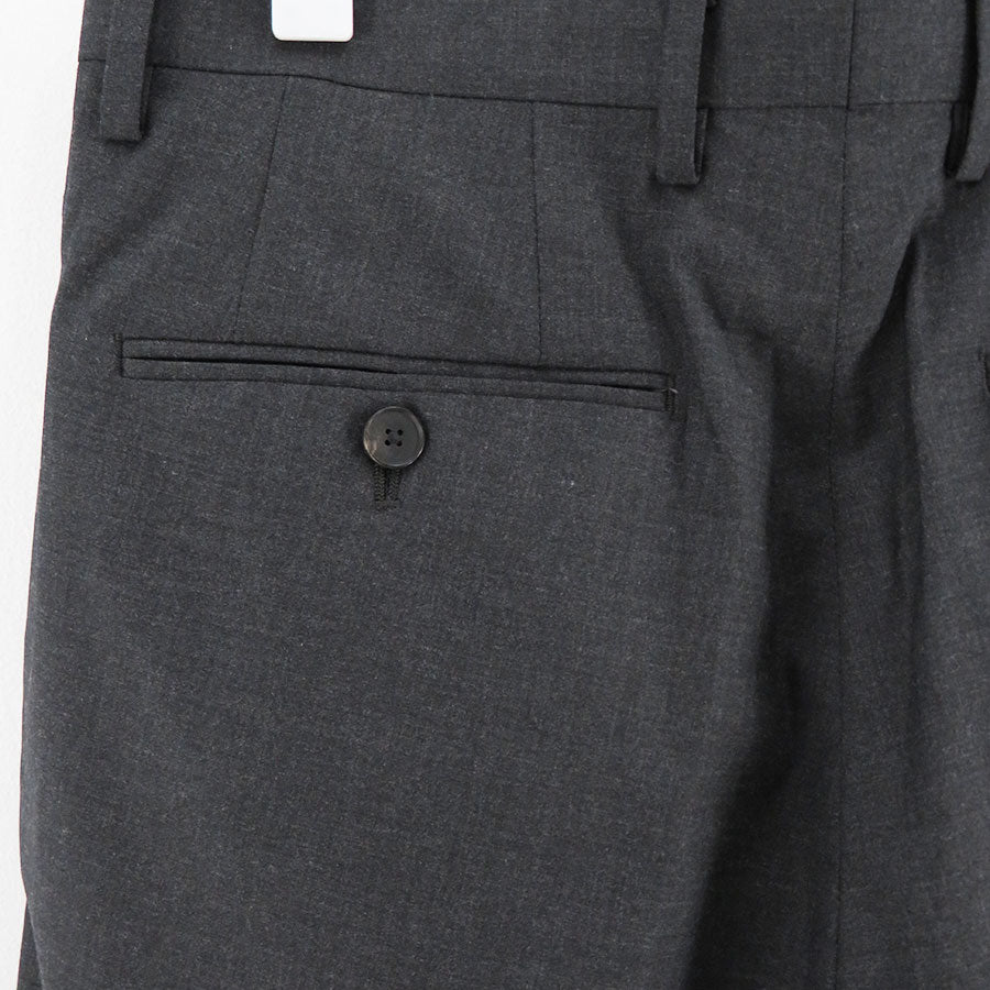 AURALEE/オーラリー】ULTRA FINE TROPICAL WOOL TWO-TUCK SLACKS