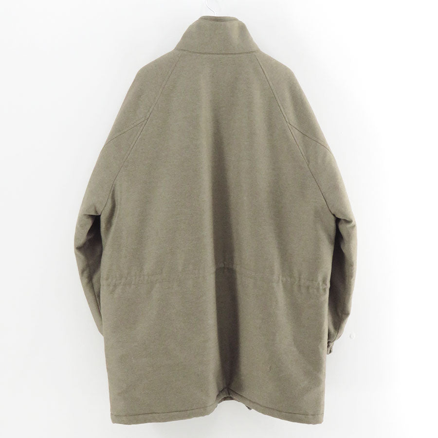 【9/5からポイント10%還元】<br>【AURALEE/オーラリー】<br>WOOL FULLING FLANNEL PADDED OVER BLOUSON <br>A25AB02CF