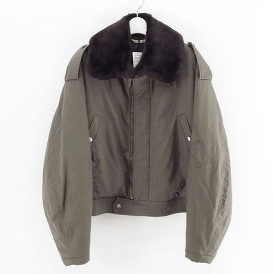 【9/5からポイント10%還元】<br>【AURALEE/オーラリー】<br>WASHED FINX COTTON GABARDINE FLIGHTBLOUSON <br>A25AB01HM