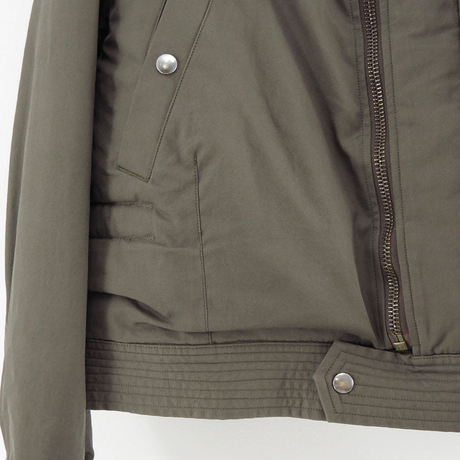 【9/5からポイント10%還元】<br>【AURALEE/オーラリー】<br>WASHED FINX COTTON GABARDINE FLIGHTBLOUSON <br>A25AB01HM