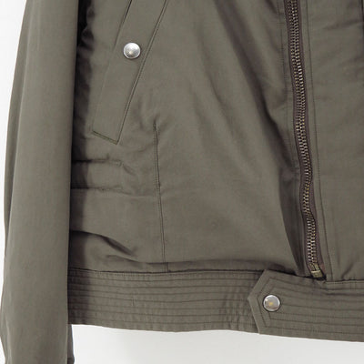 【9/5からポイント10%還元】<br>【AURALEE/オーラリー】<br>WASHED FINX COTTON GABARDINE FLIGHTBLOUSON <br>A25AB01HM