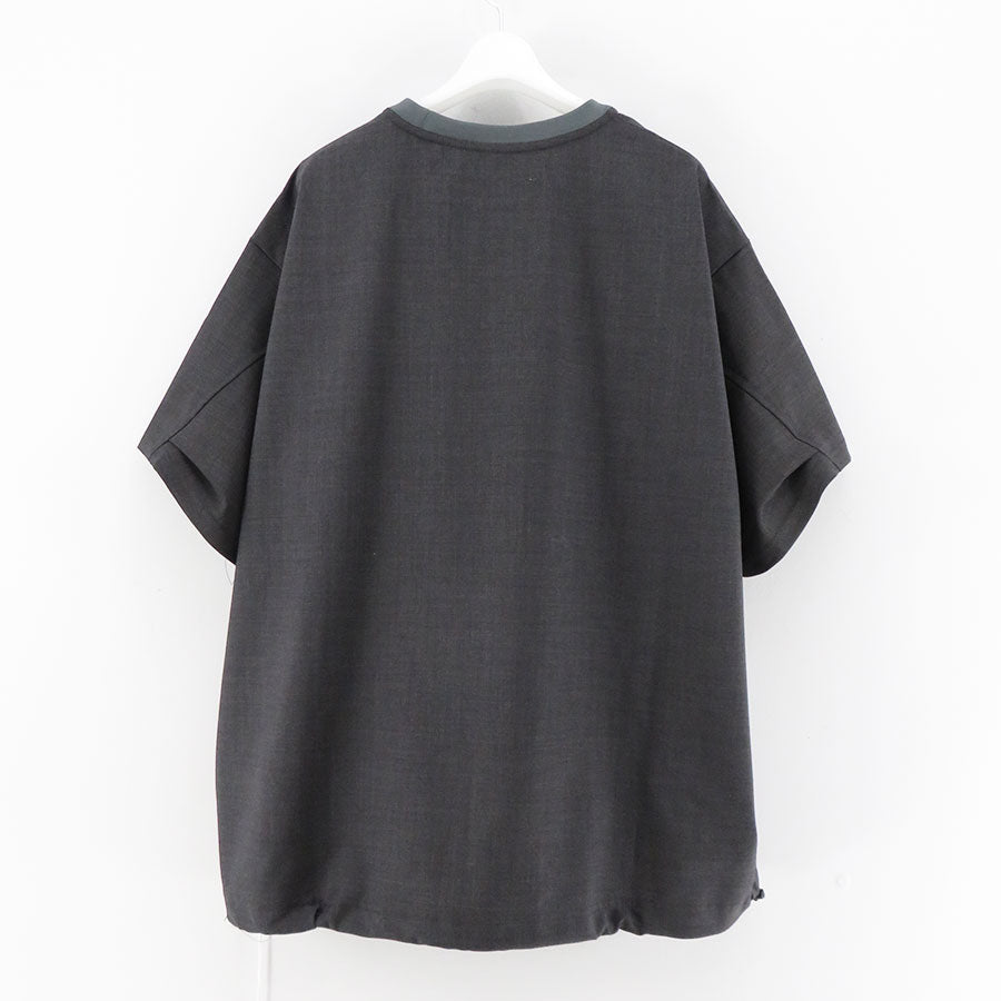 【UNTRACE/アントレース】<br>WASHABLE TROPICAL SMOCK S/S <br>UN-005_SS24