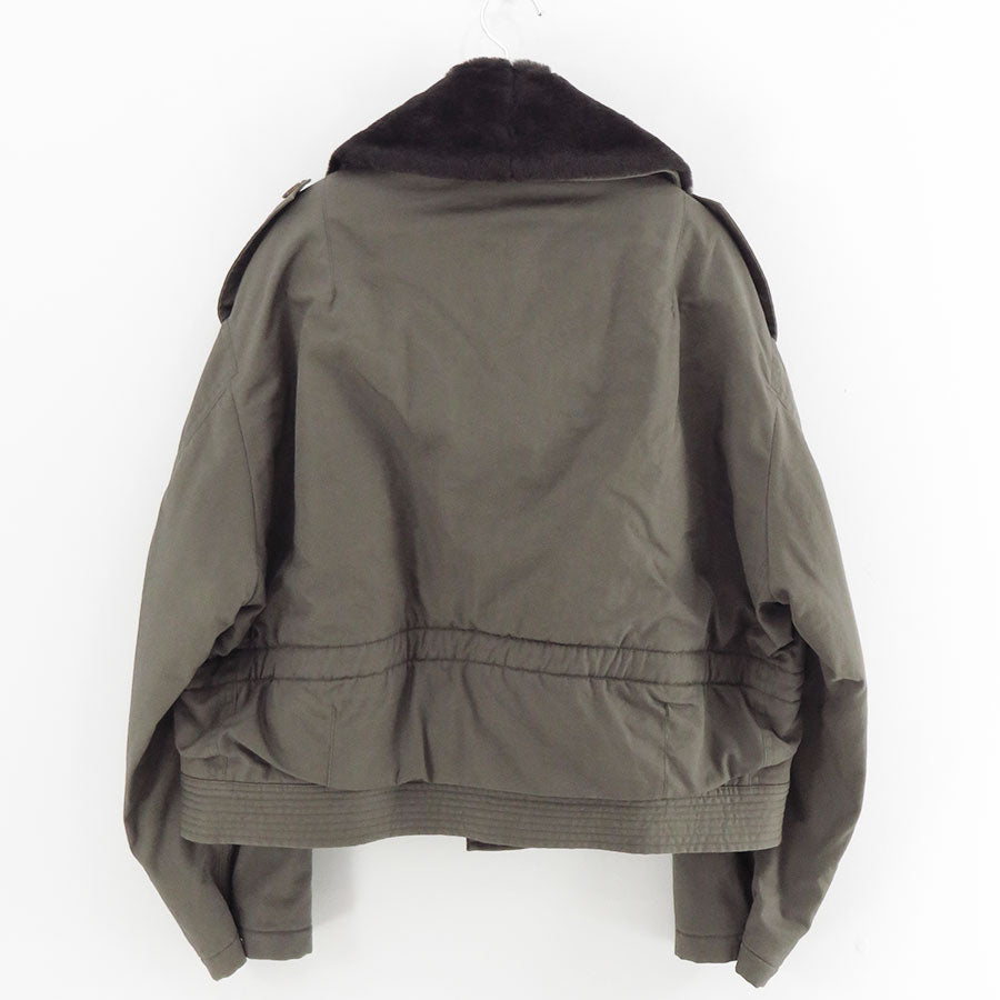 【9/5からポイント10%還元】<br>【AURALEE/オーラリー】<br>WASHED FINX COTTON GABARDINE FLIGHTBLOUSON <br>A25AB01HM