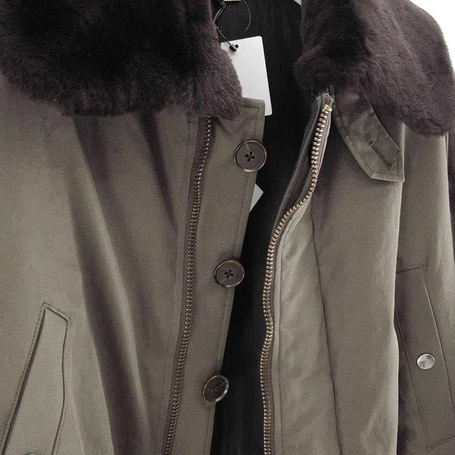 【9/5からポイント10%還元】<br>【AURALEE/オーラリー】<br>WASHED FINX COTTON GABARDINE FLIGHTBLOUSON <br>A25AB01HM