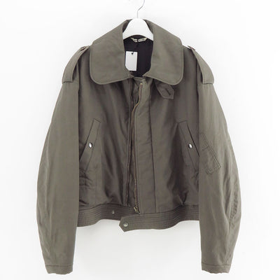 【9/5からポイント10%還元】<br>【AURALEE/オーラリー】<br>WASHED FINX COTTON GABARDINE FLIGHTBLOUSON <br>A25AB01HM