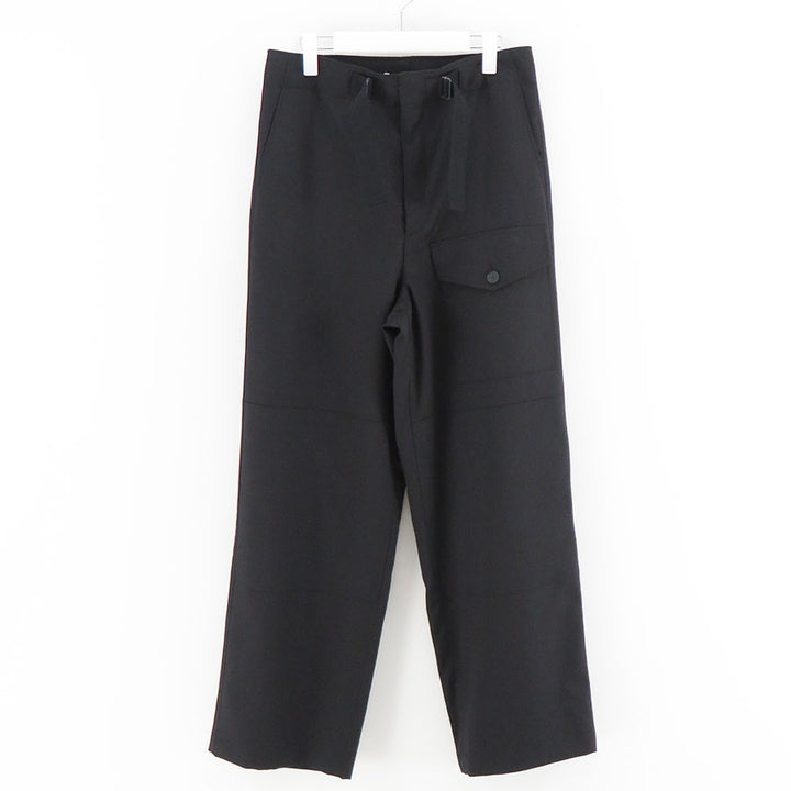 AURALEE/オーラリー】WOOL HERRINGBONE CARGO PANTS A26SP02CHの通販