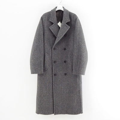 【9/5からポイント10%還元】<br>【AURALEE/オーラリー】<br>SHETLAND WOOL DOUBLE CLOTH COAT <br>A25AC01HD
