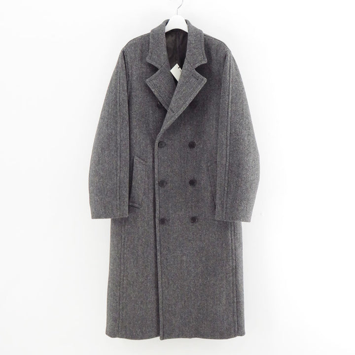 AURALEE/オーラリー】SHETLAND WOOL DOUBLE CLOTH COAT A25AC01HDの