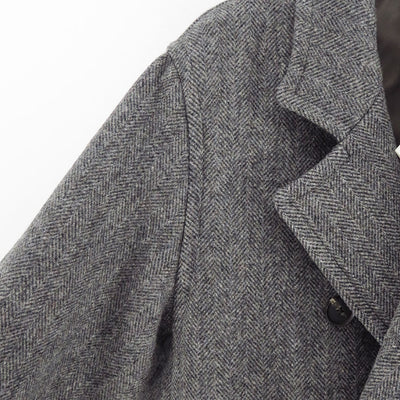 【9/5からポイント10%還元】<br>【AURALEE/オーラリー】<br>SHETLAND WOOL DOUBLE CLOTH COAT <br>A25AC01HD