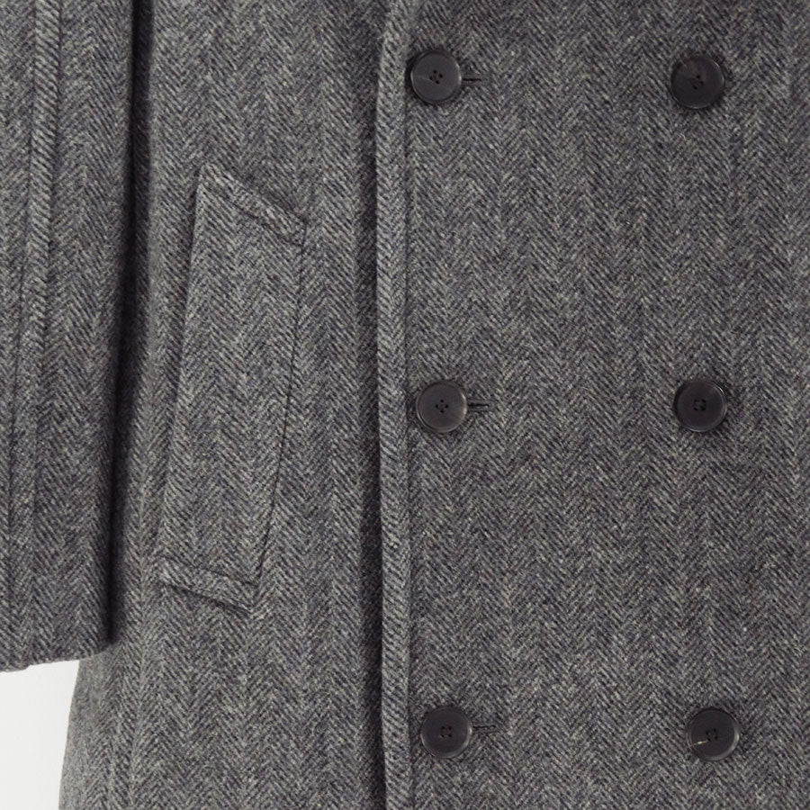 【9/5からポイント10%還元】<br>【AURALEE/オーラリー】<br>SHETLAND WOOL DOUBLE CLOTH COAT <br>A25AC01HD