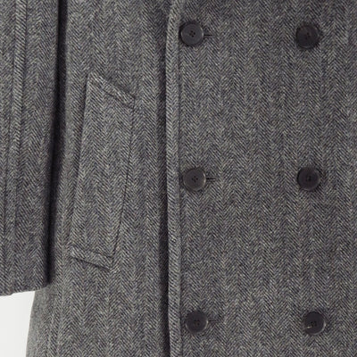 【9/5からポイント10%還元】<br>【AURALEE/オーラリー】<br>SHETLAND WOOL DOUBLE CLOTH COAT <br>A25AC01HD