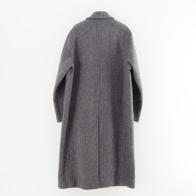 【9/5からポイント10%還元】<br>【AURALEE/オーラリー】<br>SHETLAND WOOL DOUBLE CLOTH COAT <br>A25AC01HD