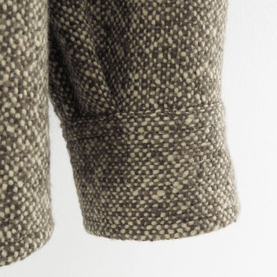 【9/5からポイント10%還元】<br>【AURALEE/オーラリー】<br>HOMESPUN TWEED SHIRT BLOUSON <br>A25AB02HT