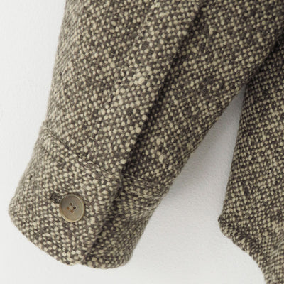 【9/5からポイント10%還元】<br>【AURALEE/オーラリー】<br>HOMESPUN TWEED SHIRT BLOUSON <br>A25AB02HT