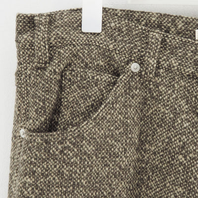 【9/5からポイント10%還元】<br>【AURALEE/オーラリー】<br>HOMESPUN TWEED PAINTER PANTS <br>A25AP03HT
